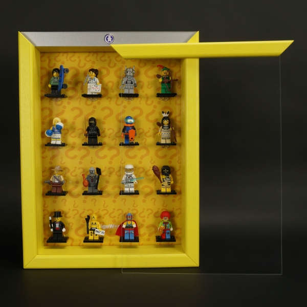 ClickCase Vitrine für LEGO® Serie 1 (8683) mit 16 Figurenhalter