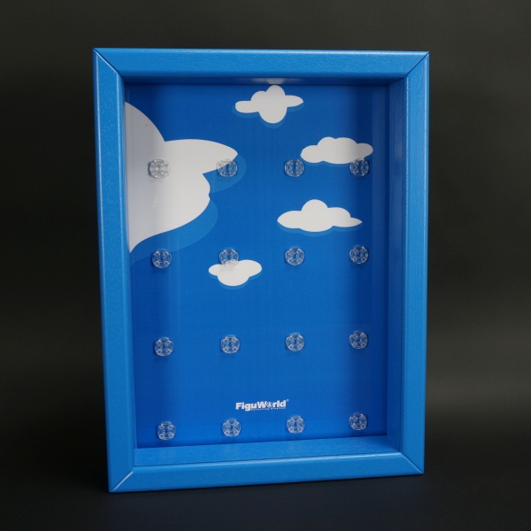 ClickCase Vitrine für LEGO® Serie Simpsons (71005) mit 16 Figurenhalter