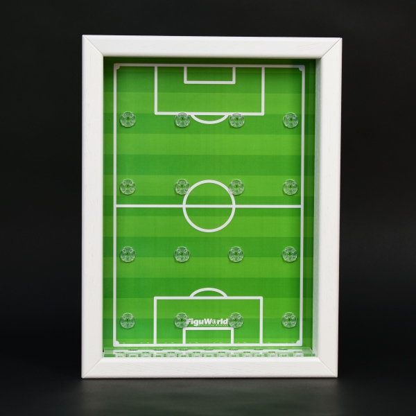 ClickCase Vitrine für LEGO® Serie DFB EM 2016 (71014) GREEN-EDITION mit 16 Figurenhalter