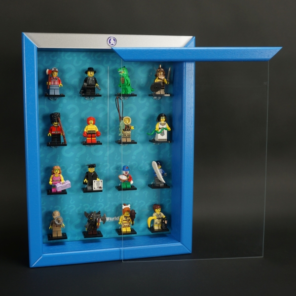 ClickCase Vitrine für LEGO® Serie 5 (8805) mit 16 Figurenhalter