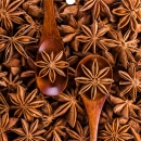 SKIVA Frontscheibe passend für IKEA® KALLAX Anis Sterne 0155