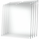 Frontscheiben-KIT für IKEA® EKET 4er Cube Regal -transparent- 4er Set